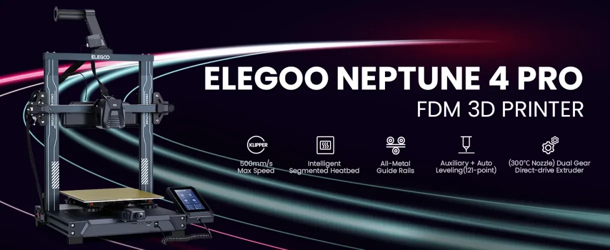 Elegoo Neptune 4 Pro 3D Printer