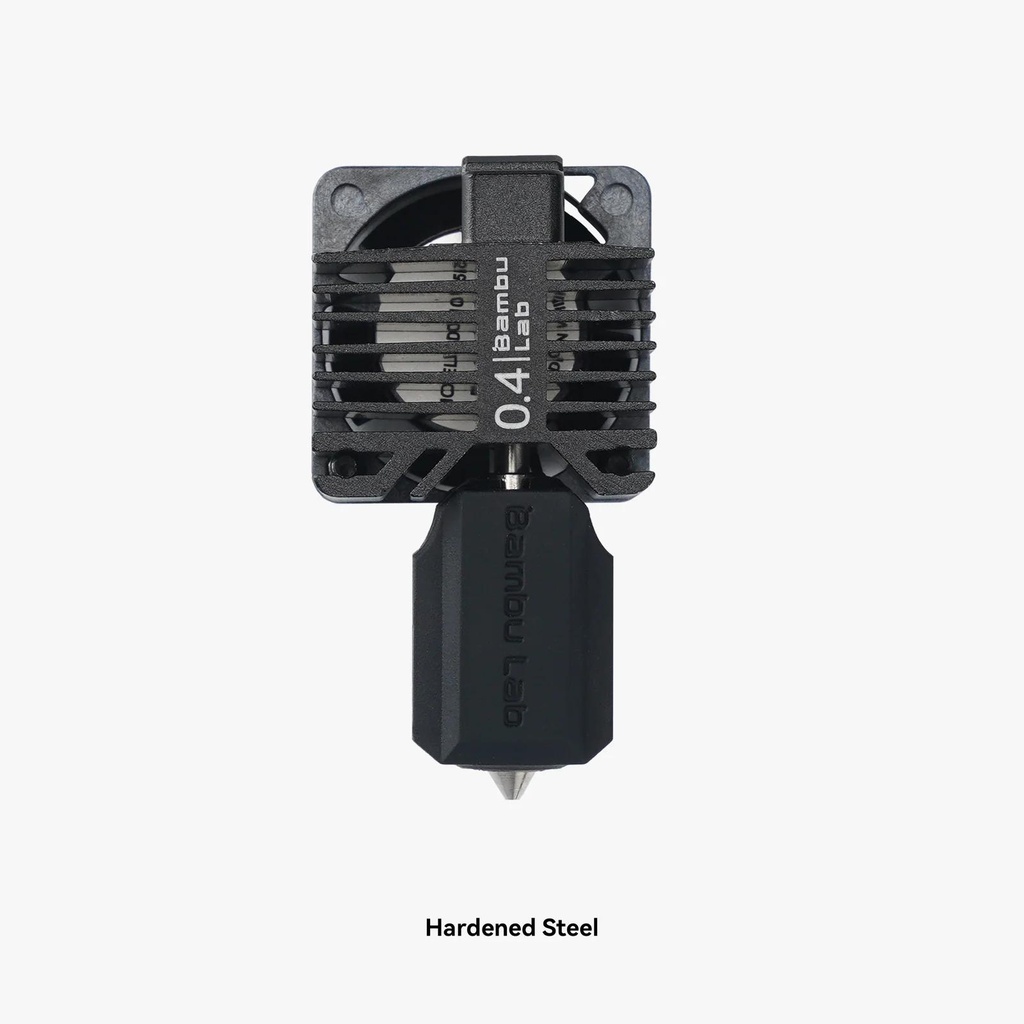 Bambu Lab Complete Hotend Assembly With Hardened Steel Nozzle - 0.4mm - 3