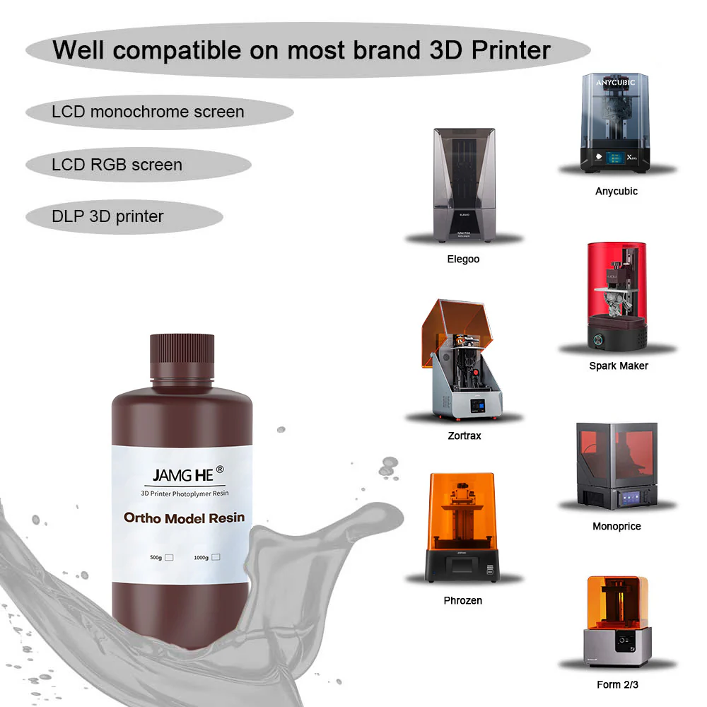 JAMG HE 3D Printer Ortho Model Resin (Skin)