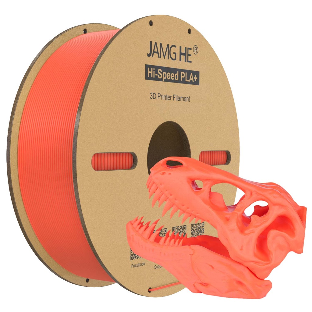 JAMG HE Hi-Speed PLA PLUS 3D Printer Filament 1.75mm 1kg Roll  