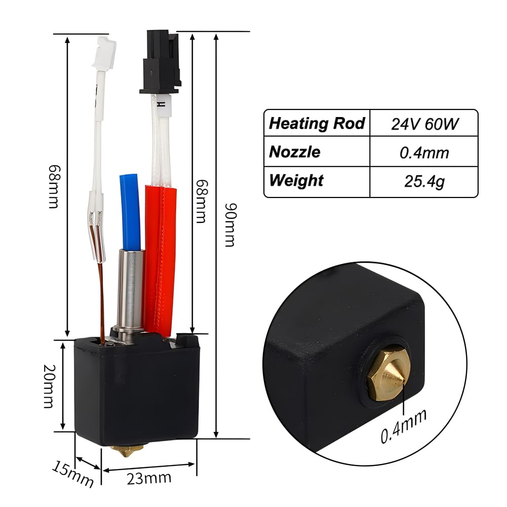 Hotend Kit For Kobra 2/Kobra 2 Plus/2 Max/2 Neo/2 Pro