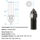 Elegoo Neptune 4 /4 Pro Hardened Steel nozzle in Pakistan