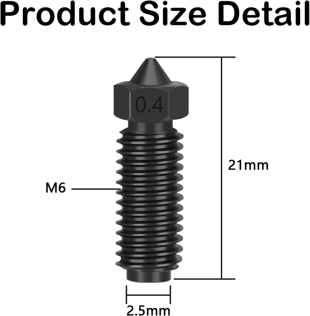 Anycubic Kobra 3 /3 Combo hard steel nozzle in Pakistan