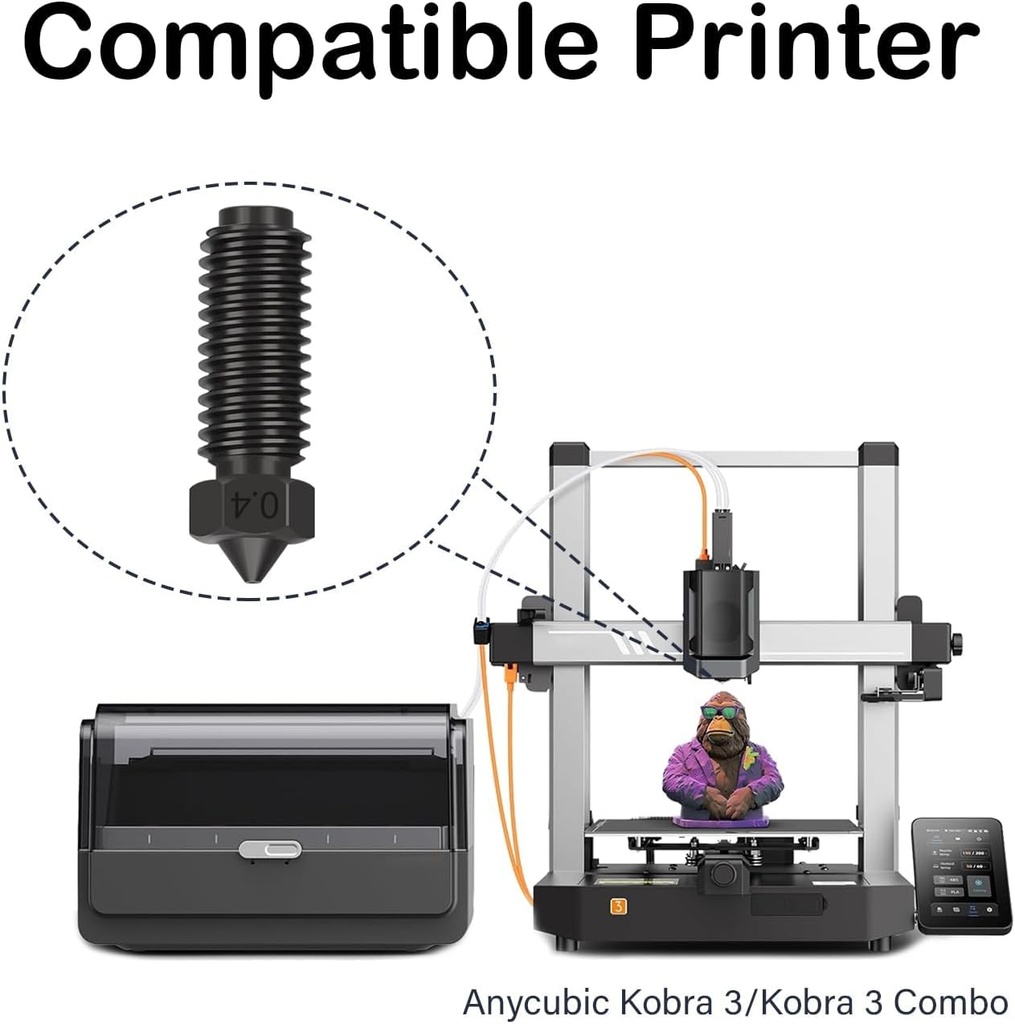 Anycubic Kobra 3 /3 Combo hard steel nozzle in Pakistan