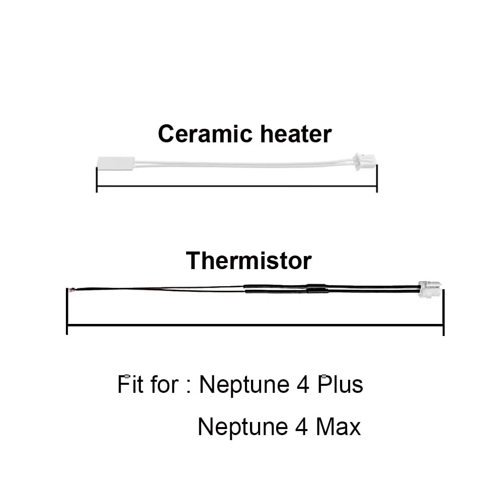 Elegoo Neptune 4 Plus/4 Max Thermistor Cartridge Heater 24V 80W in Pakistan