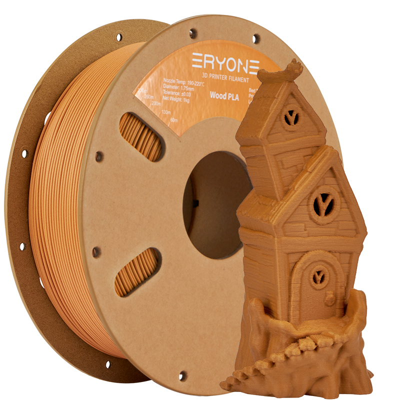 Eryone Wood PLA in Pakistan 1.75mm, 1KG/roll