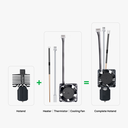 Bambu Hotend with Nozzle - X1C/P1S