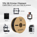 JAMG HE TPU 3D Printer Filament