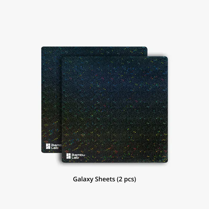 Bambu Lab 3D Effect Galaxy Surface Sheets (2 Pcs)