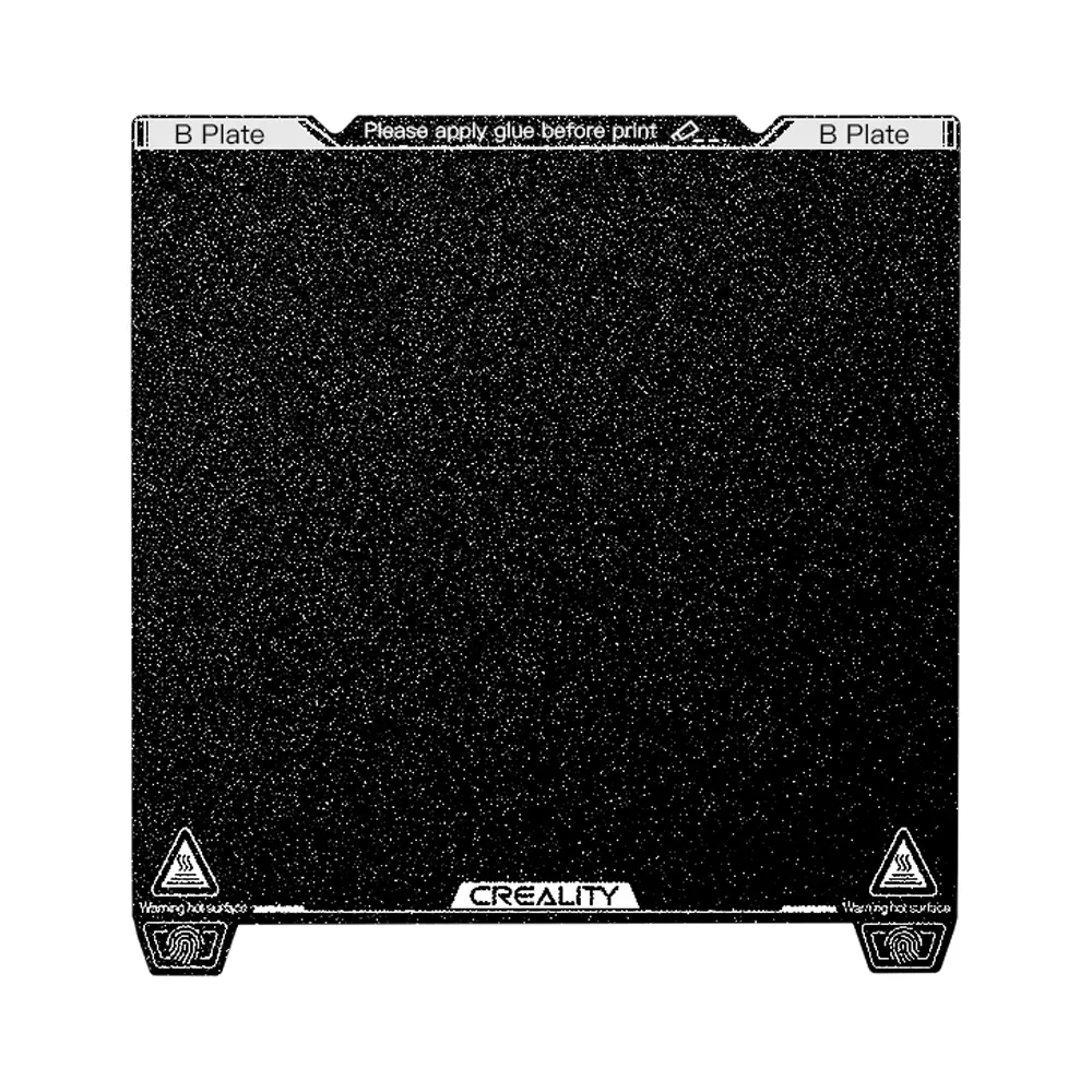 Creality K1 Max PEI Build Plate 315*310mm- without soft magnetic sticker