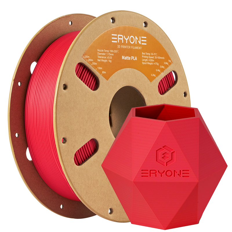 ERYONE Matte PLA Filament, 1.75mm Filament for 3D Printer