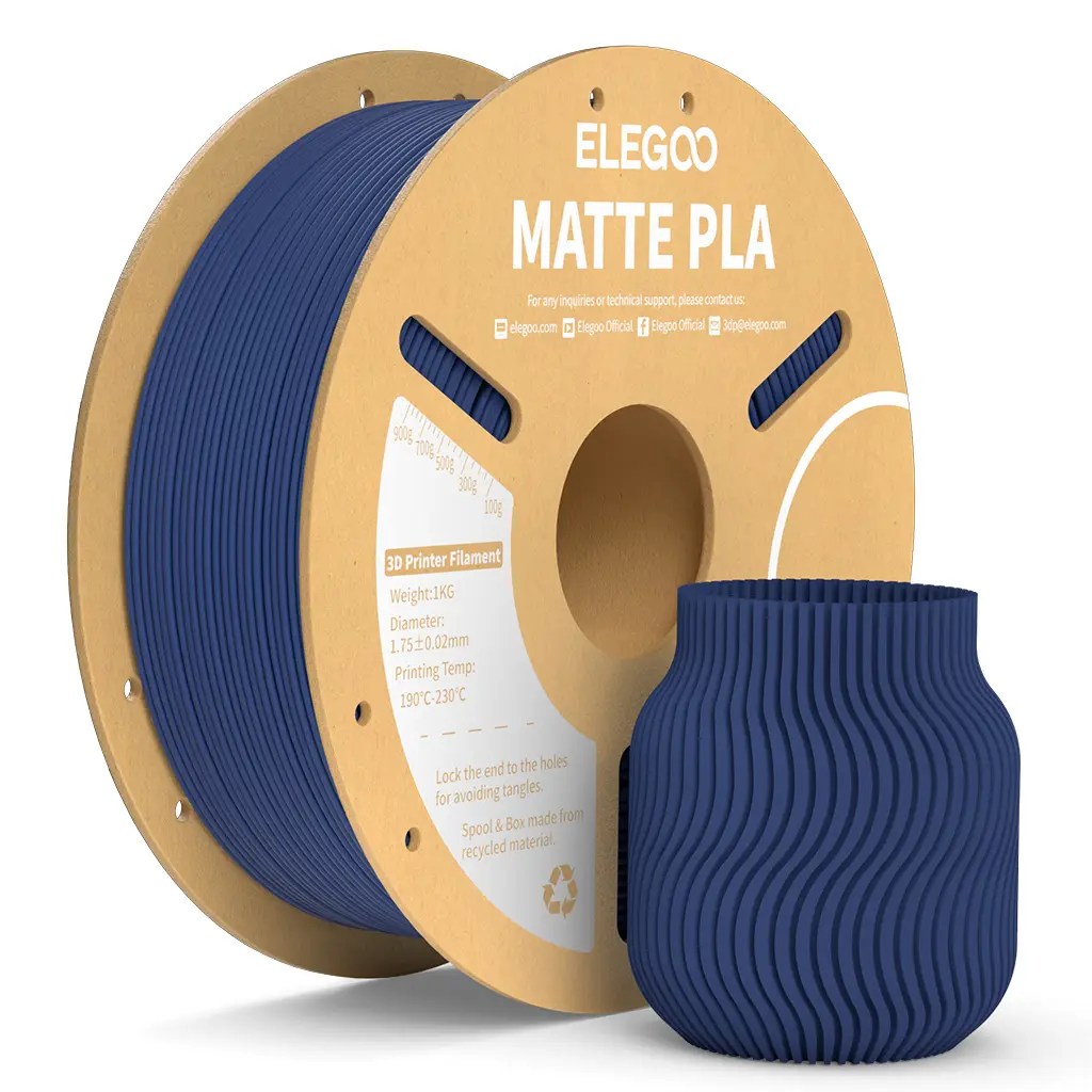 Elegoo MATTE PLA Filament 1.75mm 1KG