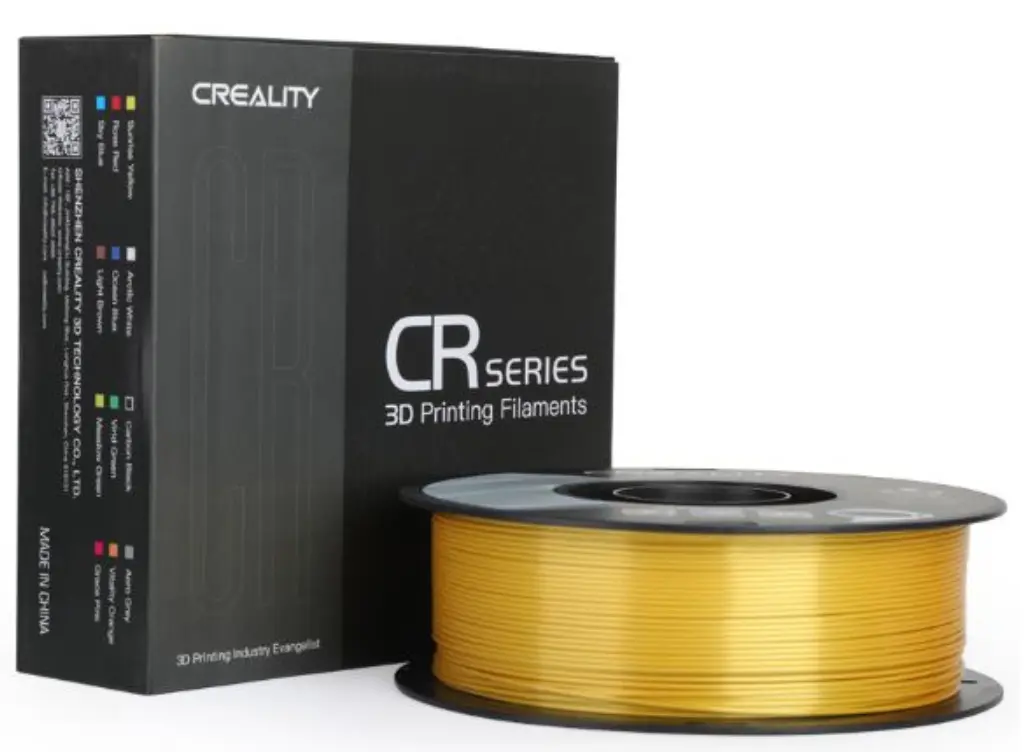 Creality CR Slik Golden, 1.75mm 3D Printer Filament in Pakistan