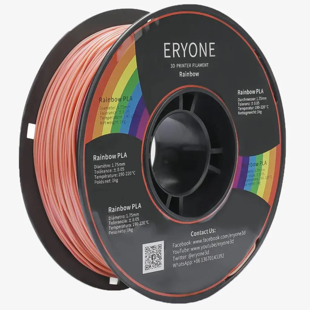 ERYONE PLA Classical Rainbow Filament 1kg/2.2lbs in Pakistan