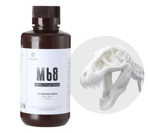 M68 White Tough ABS Like Non-yellowing 3D Printer Resin (1kg) in Pakistan