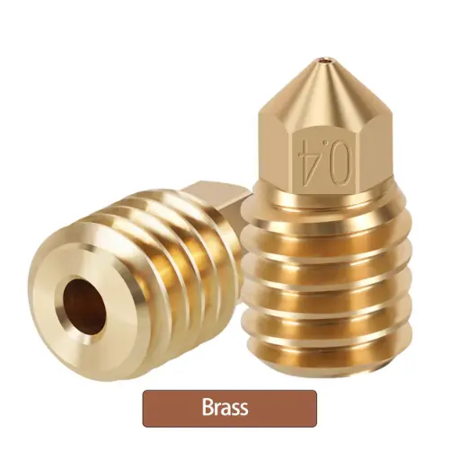 Brass Nozzles For Bambu Lab X1C P1P P1S  