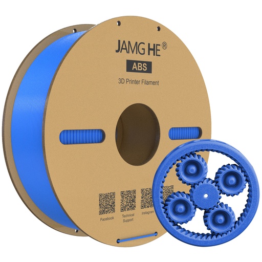 JAMG HE ABS 3D Printer Filament 1KG Roll  