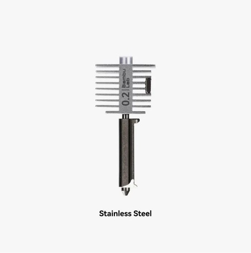 [FAH018] Hotend with Stainless Steel Nozzle in Pakistan-0.2 mm -Bambu Lab A1 Series