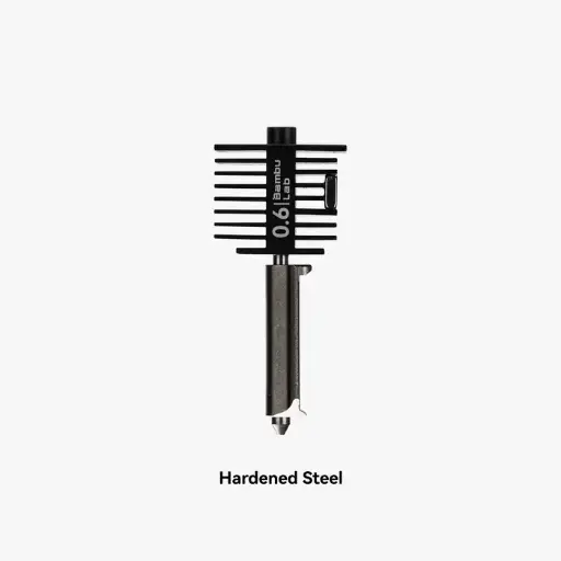 [FAH020] Bambu Lab Hotend with Hardened steel nozzle-0.6 mm -Bambu Lab A1 Series